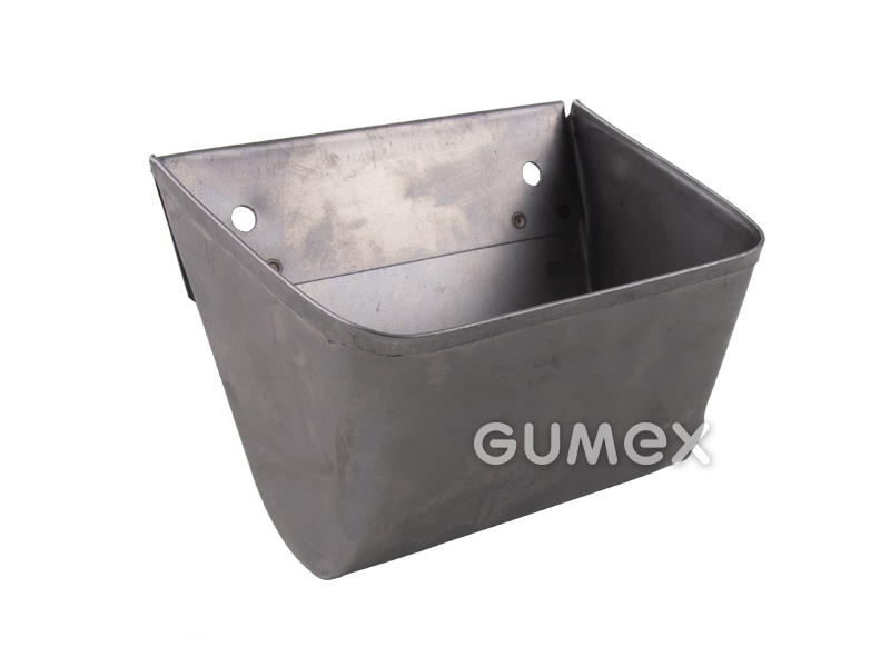Geschweißter Becher, 17/2, A-176, B-117,5, C-148,5, E-9, F-121/2, G-26, Wasservolumen 0,844dm3, 